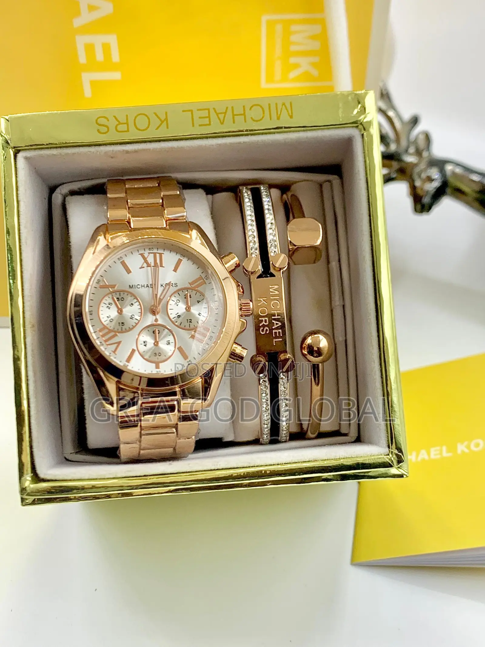 Michael Kors Ladies Set Watch and Bracelet