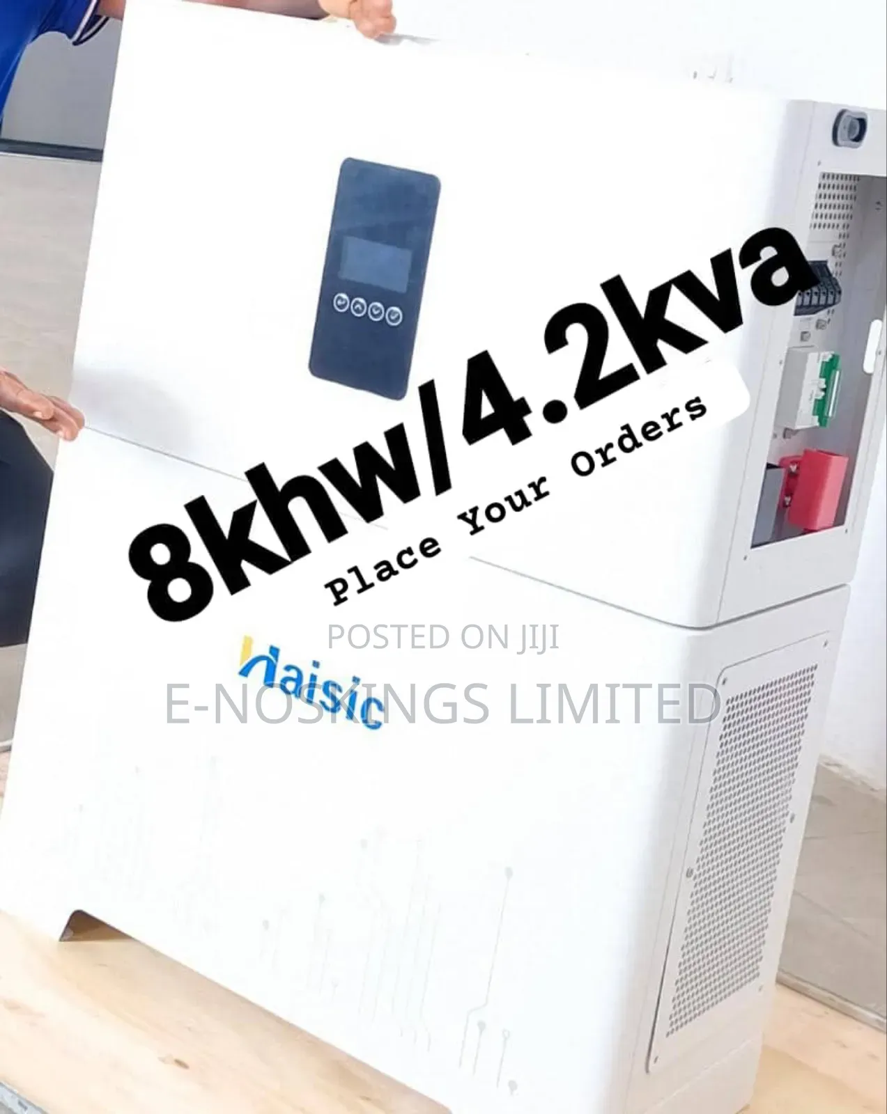 8kwh Lithium Battery and 4,2kva Hybrid Inverter Solar Genera