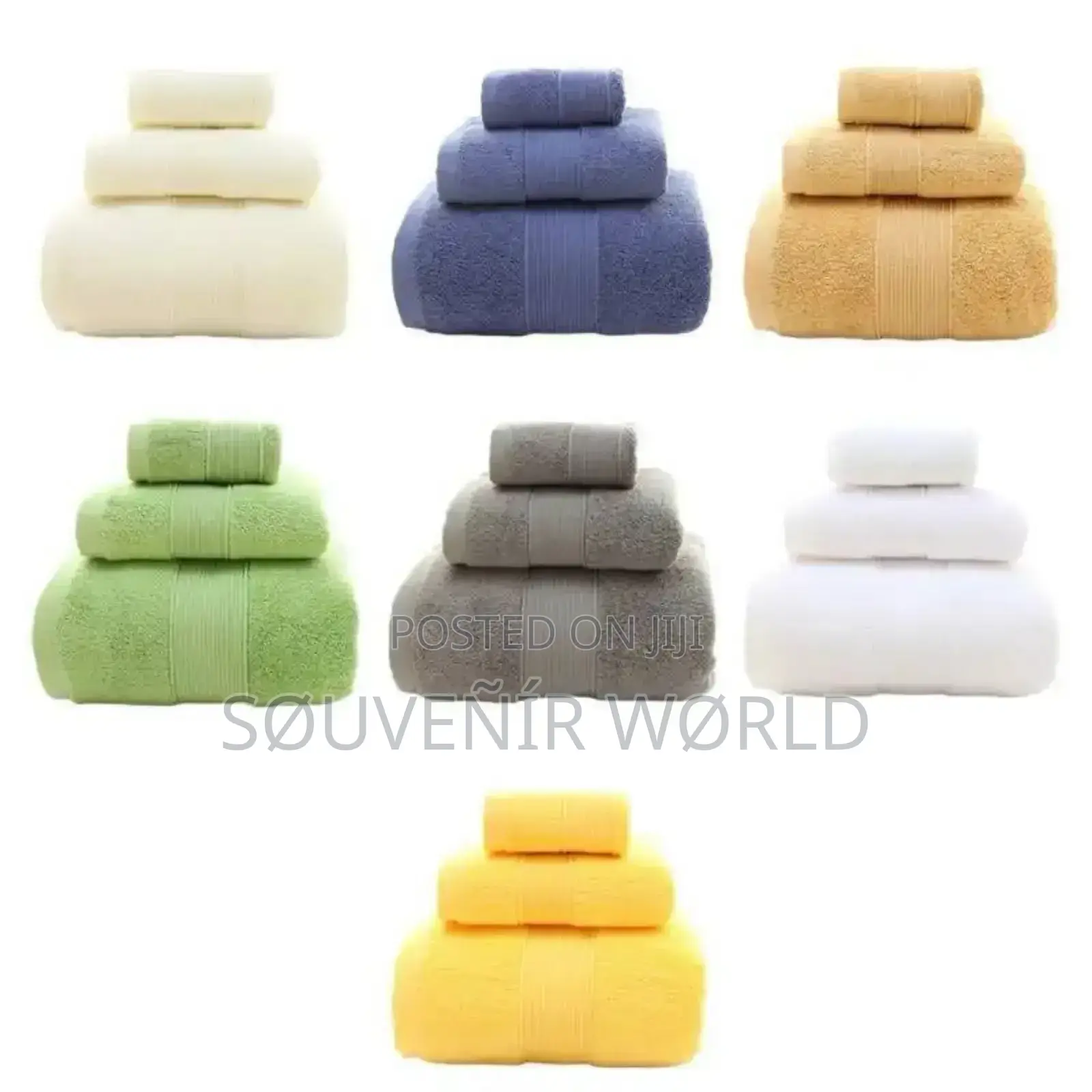 Luxury Towel 3 In1 Set
Large 70x140cm
Gym