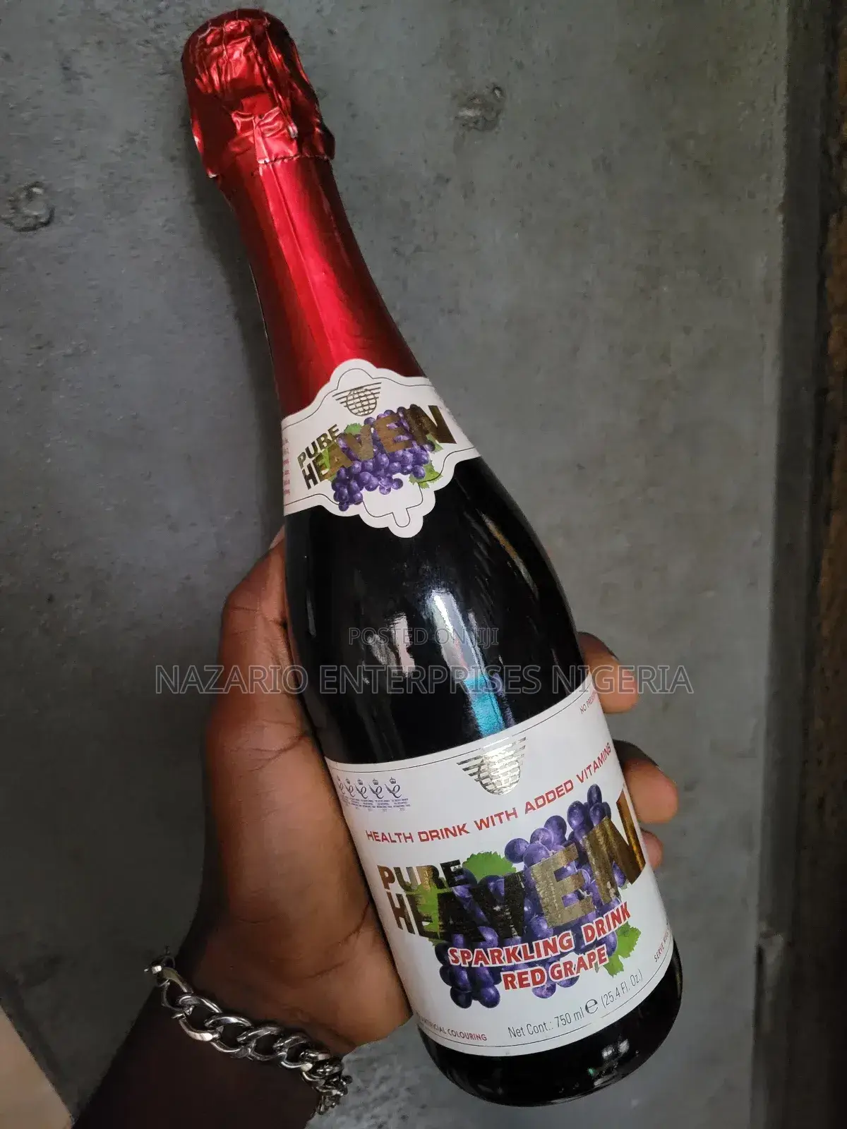 Pure Heaven Sparkling Drink 750ml – By 12 Bottles