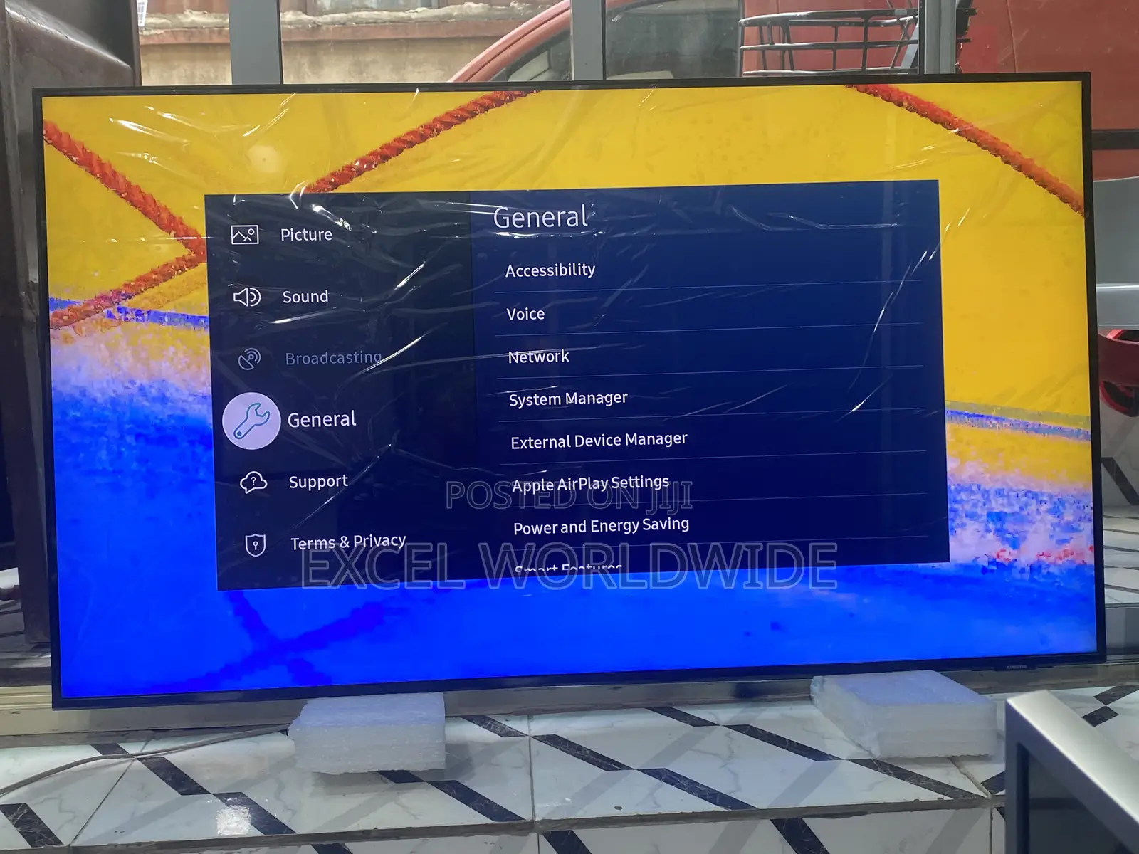 50”Samsung High Picture Quality Qled Smart Tv ,Dual Led