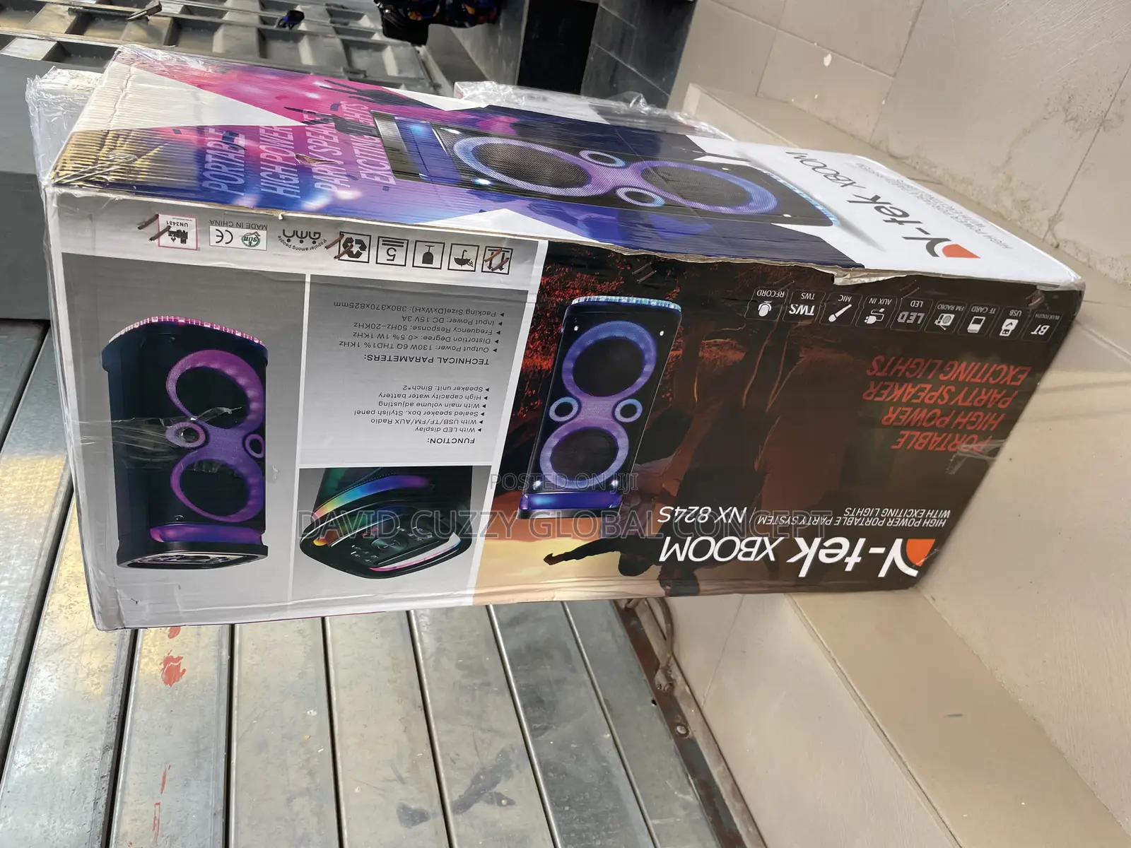 N-Tek Rechargeable Party Speaker