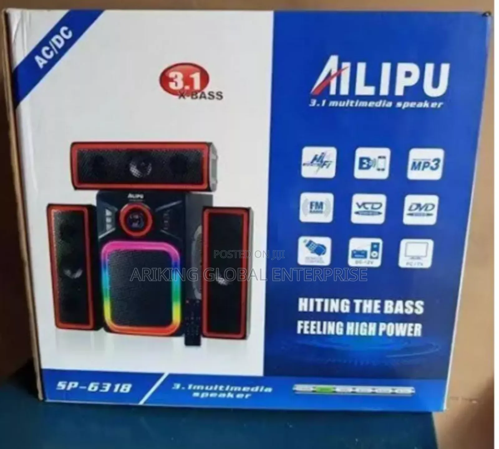 Sp 6318 Alipu 3.1 Muilt Media Bluetooth Hometheater