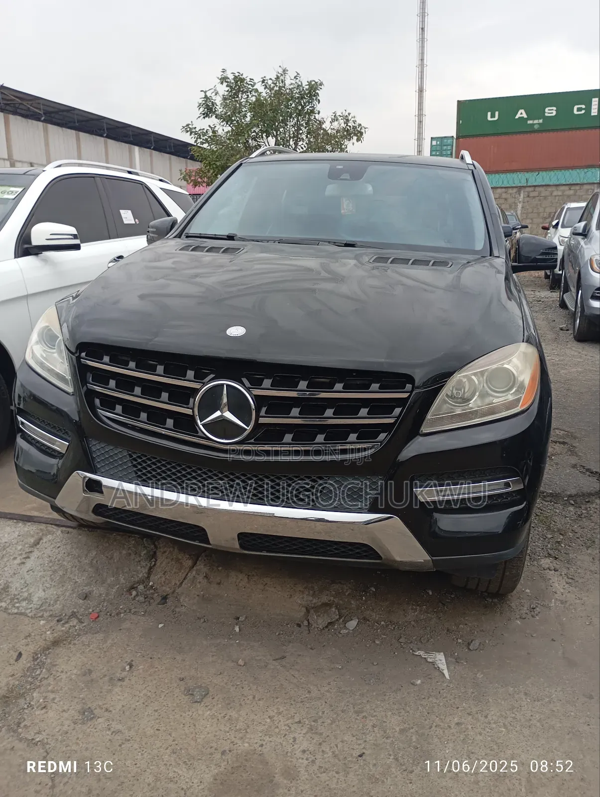Mercedes-Benz M Class 2012 Black