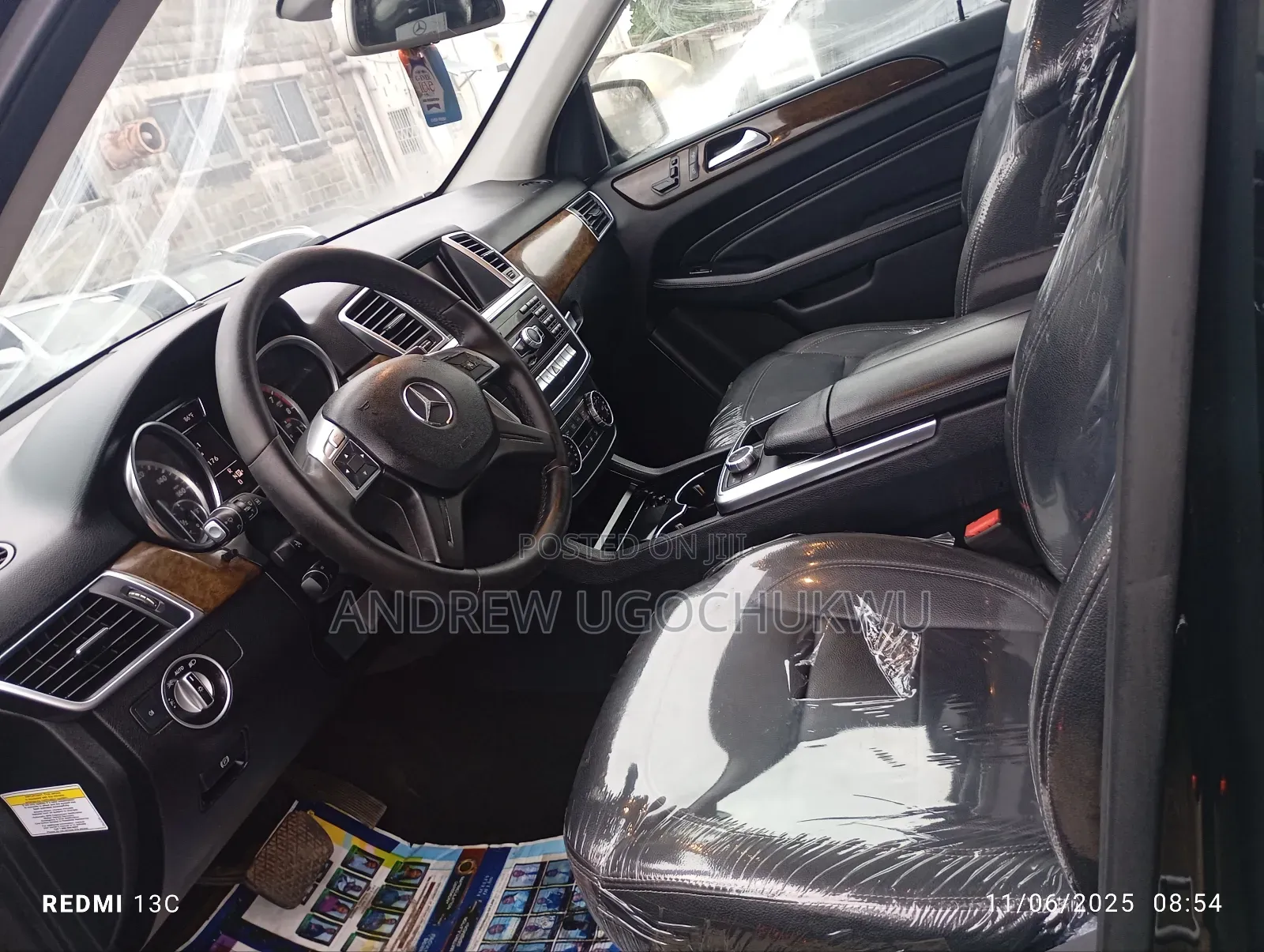 Mercedes-Benz M Class 2012 Black