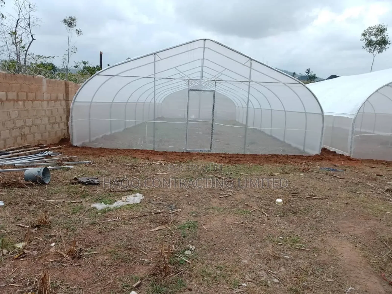 Green House Fabrication and Set Up