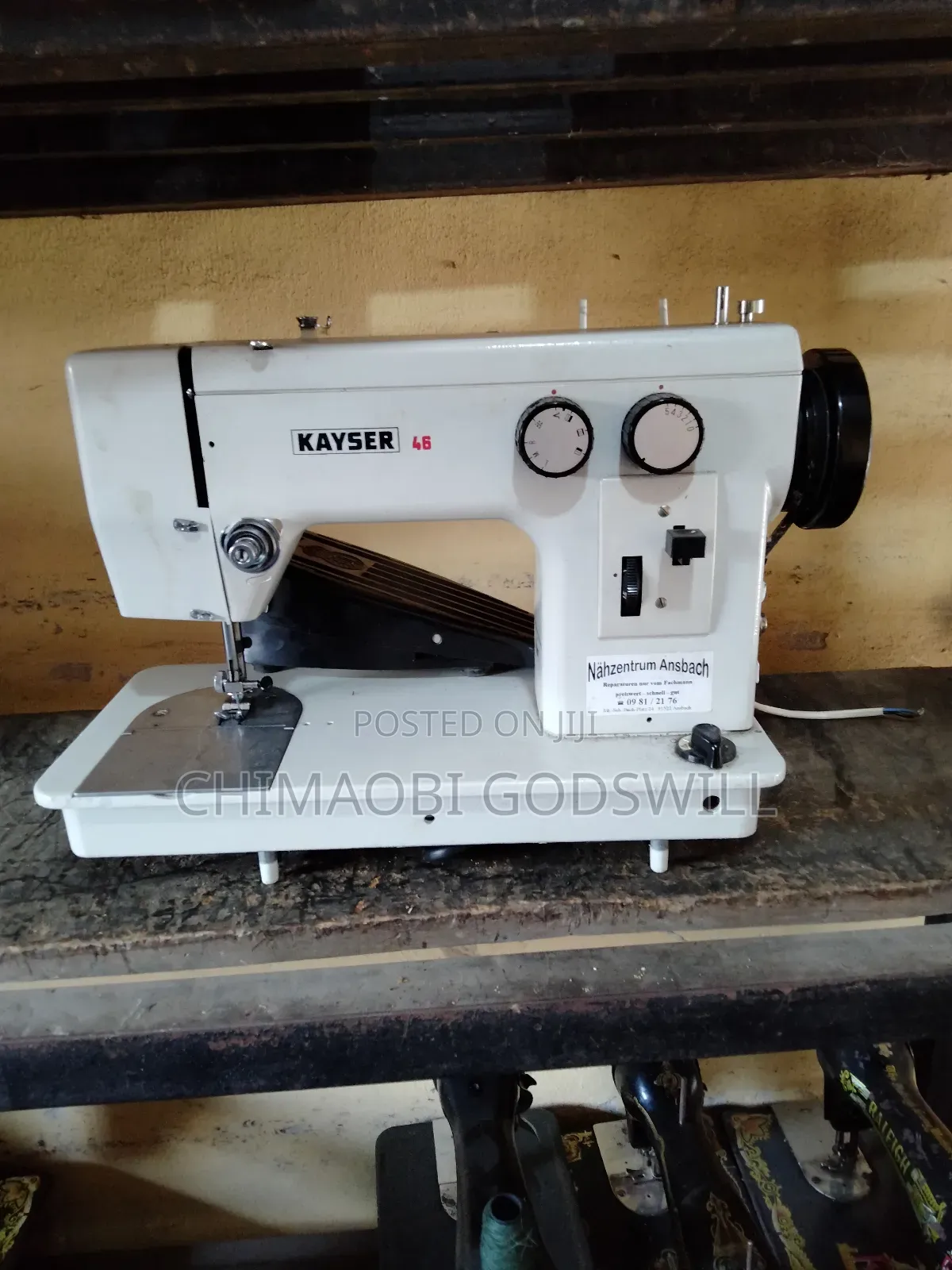 Pfaff Electric and Manual Sewing Machine