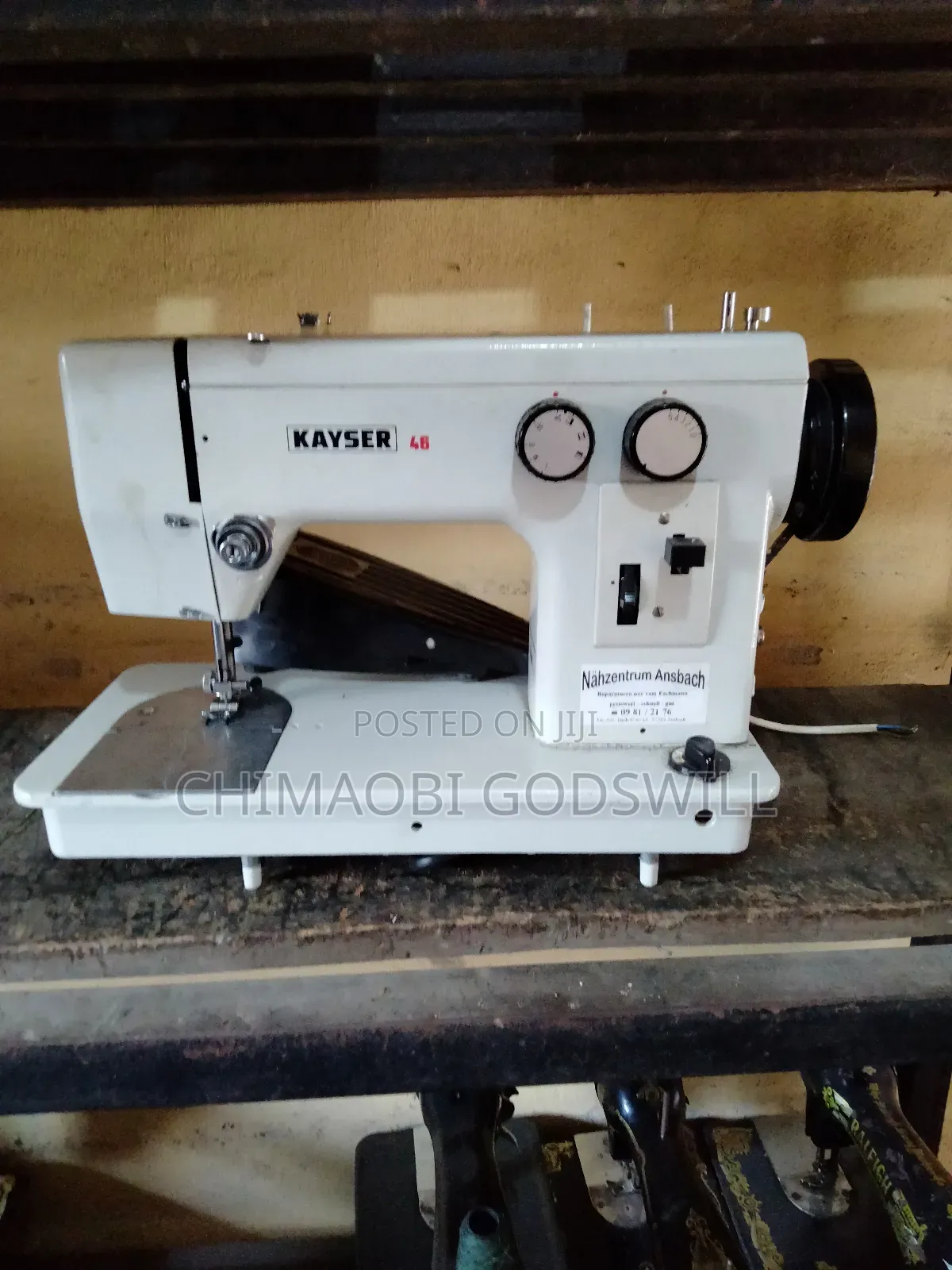 Pfaff Electric and Manual Sewing Machine