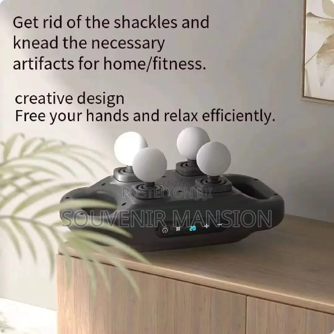 Four Headed Massager Gun