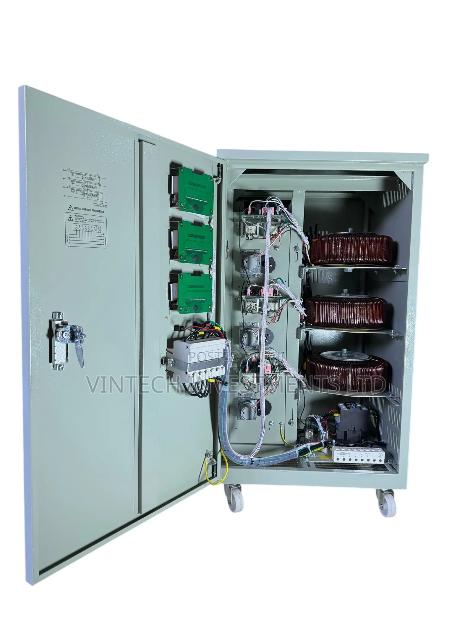 Vintech 10kva Industrial Stabilizer With 12 Months Warranty