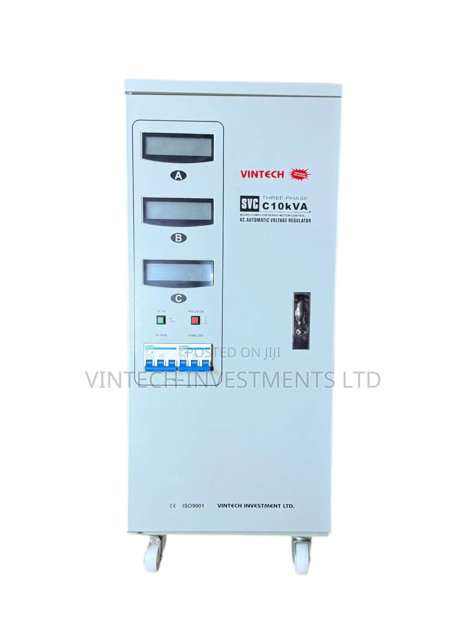 Vintech 10kva Industrial Stabilizer With 12 Months Warranty