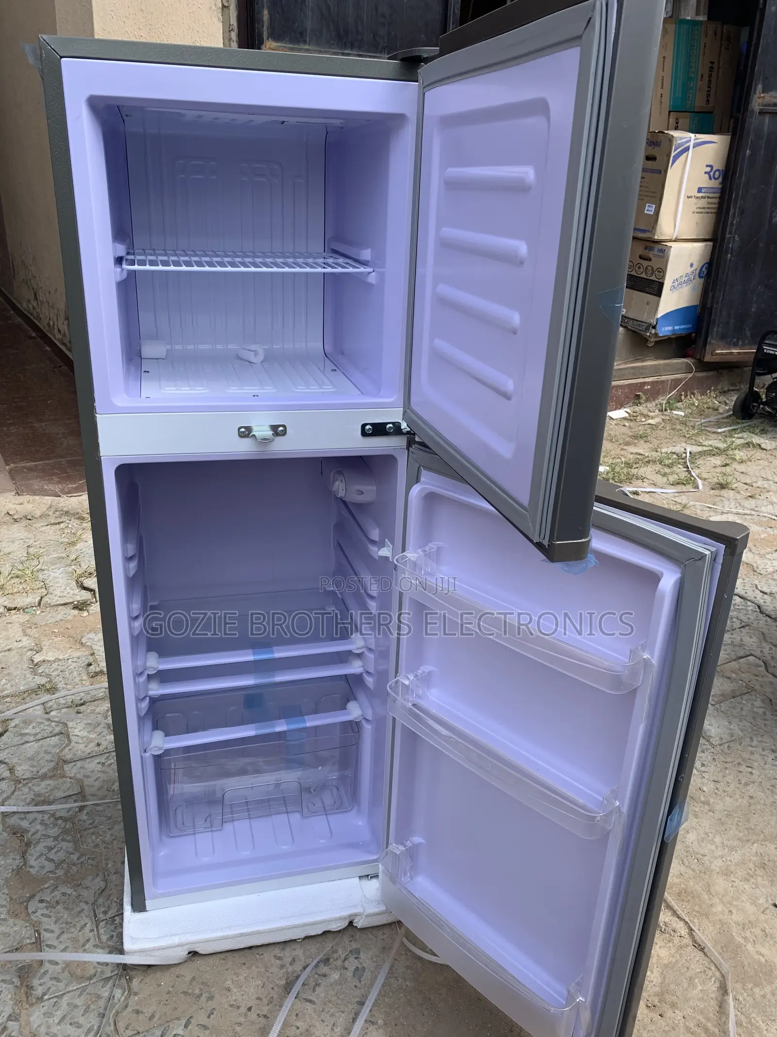 Snowsea Double Standing Refrigerator 170 Liters
