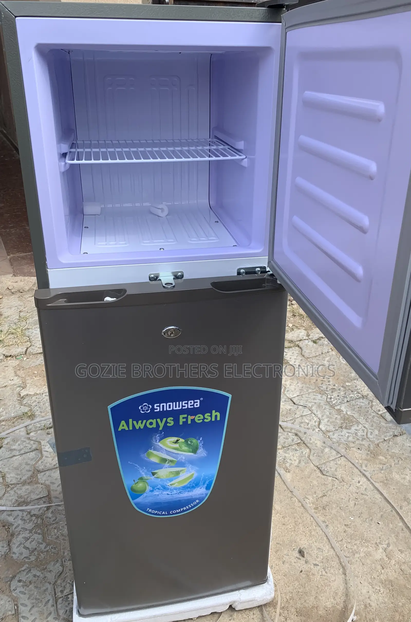 Snowsea Double Standing Refrigerator 170 Liters