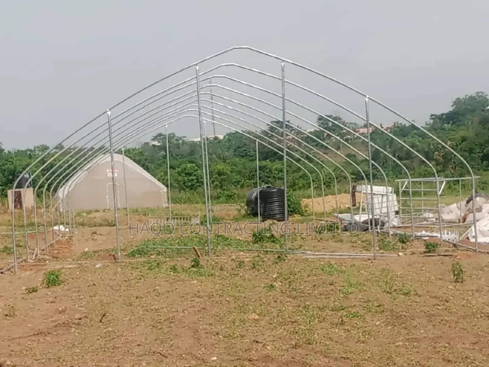 Greenhouse Set Up and Fabrication