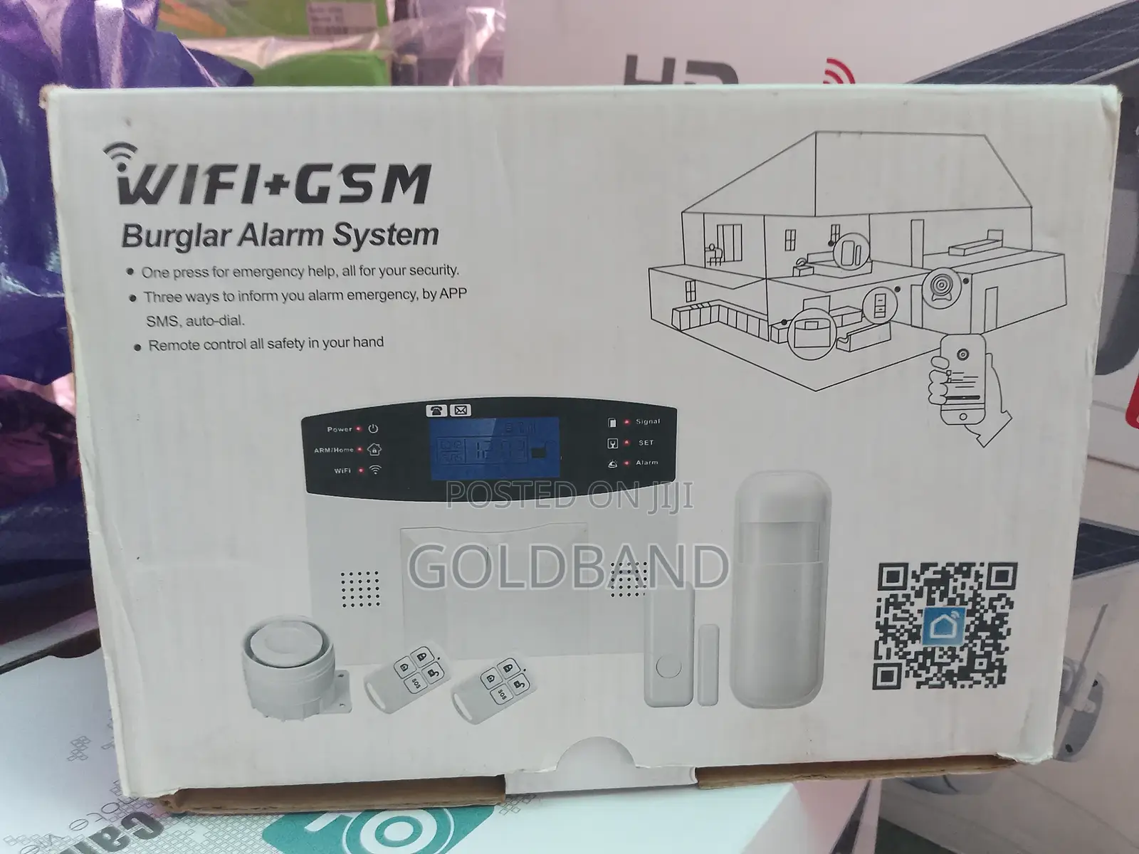 GSM/Wifi Home Alarm System – Remote Access Instant Alerts