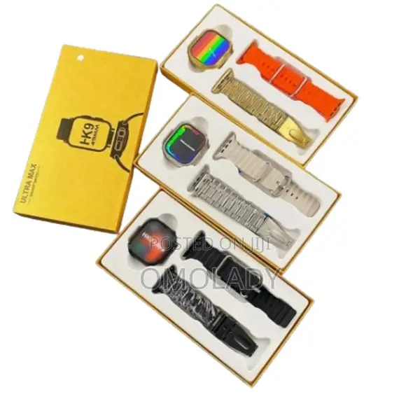 Ultra Max Smart Watch -Available in 3 Colours- 2 in 1