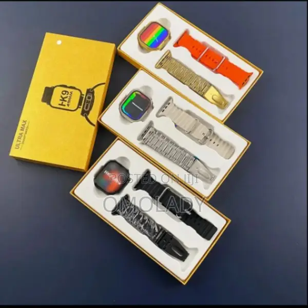 Ultra Max Smart Watch -Available in 3 Colours- 2 in 1