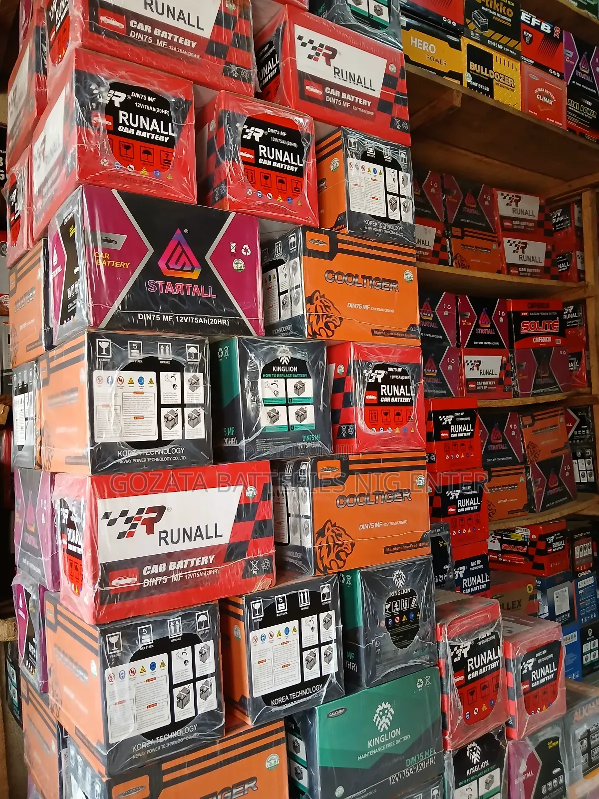 Long-Lasting Battery 75ah Korea