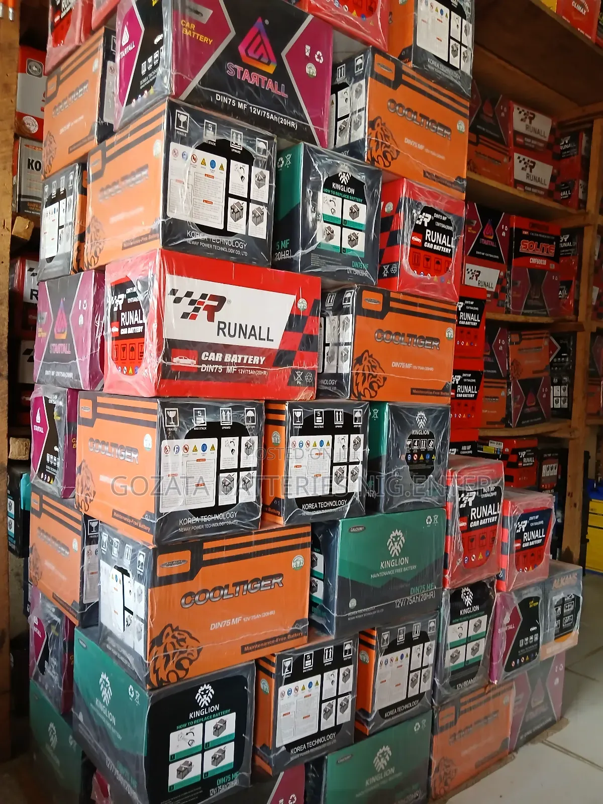 Long-Lasting Battery 75ah Korea
