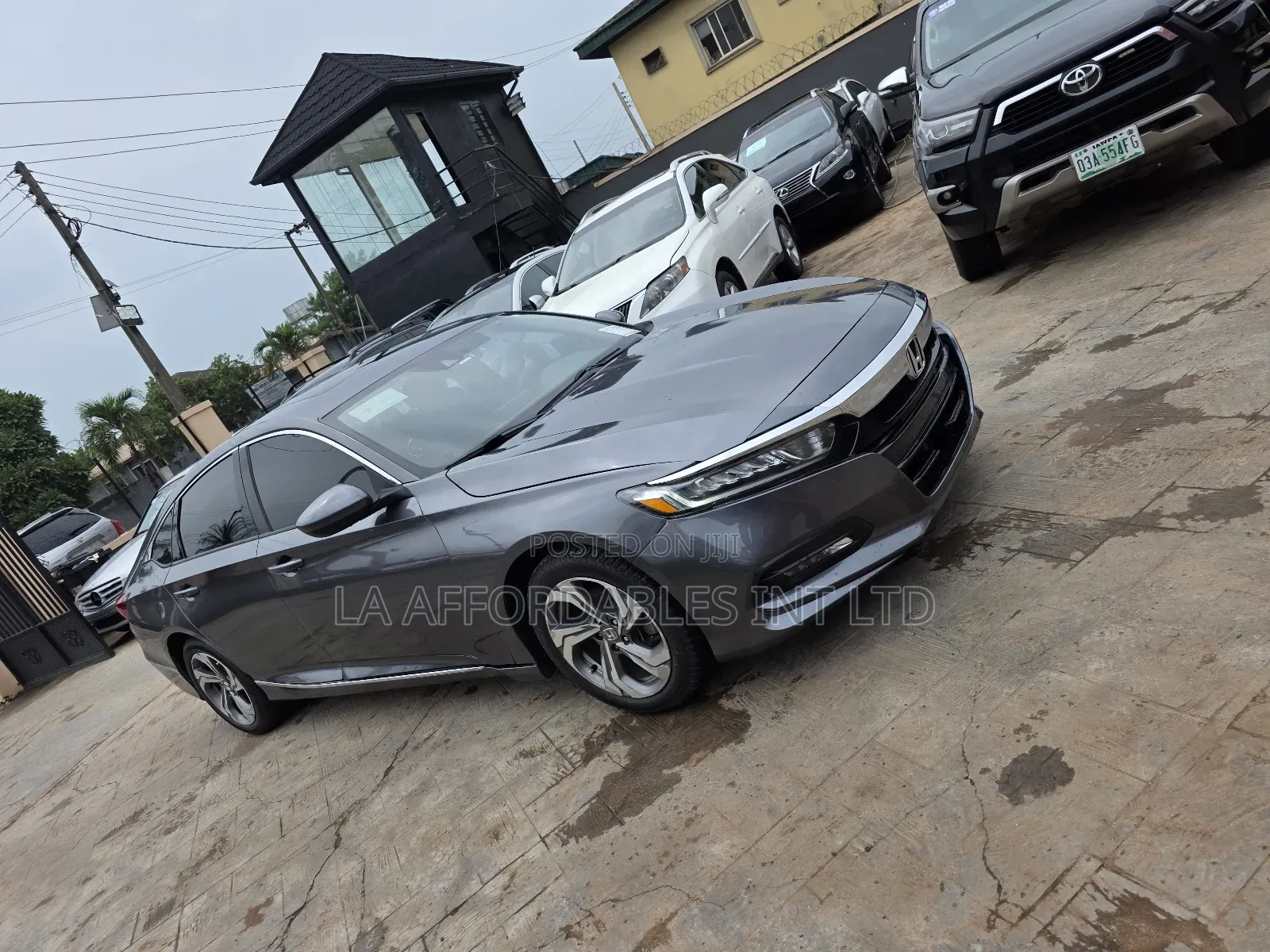 Honda Accord EX-L (2.0L 4cyl Turbo 10A) 2019 Gray