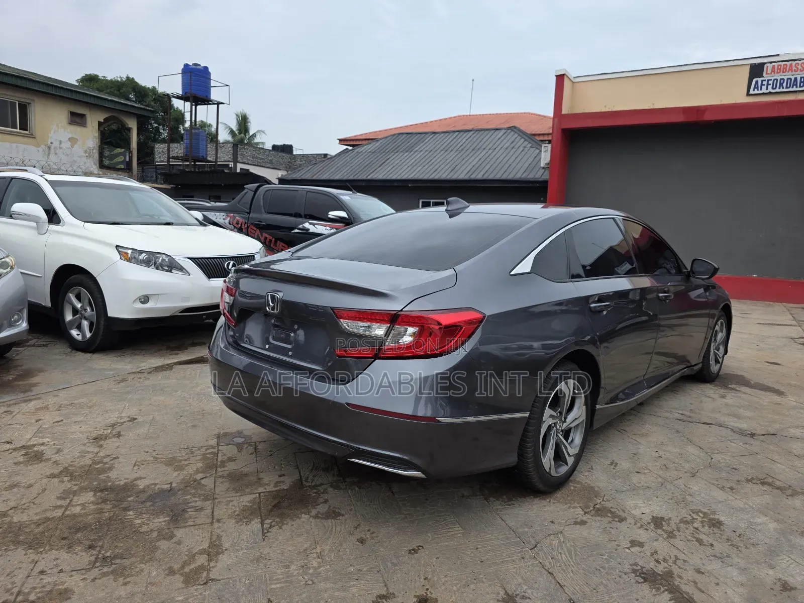 Honda Accord EX-L (2.0L 4cyl Turbo 10A) 2019 Gray