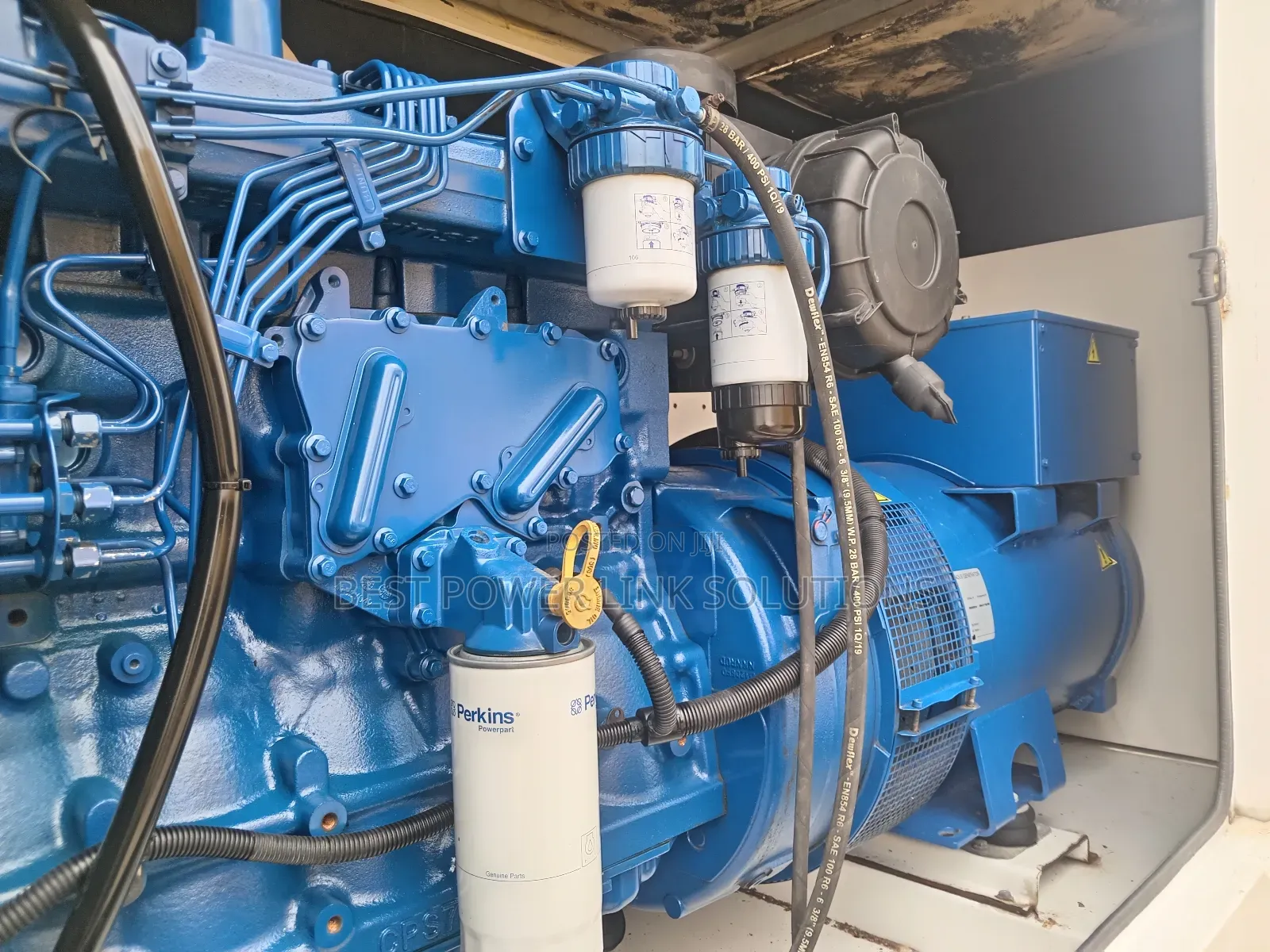 Almost Brand New 15kva Uk Perkins Generator Soundproof