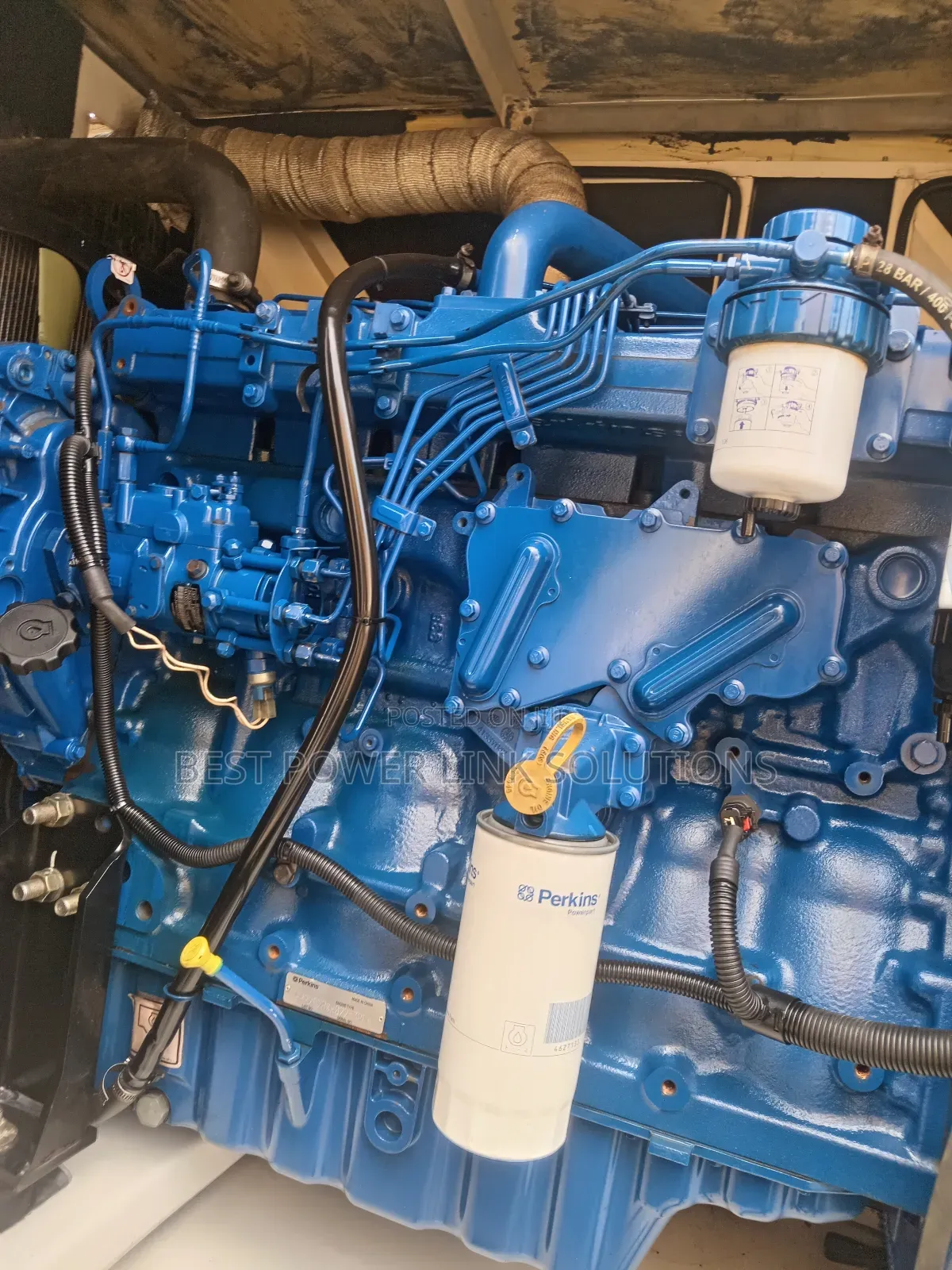 Almost Brand New 15kva Uk Perkins Generator Soundproof