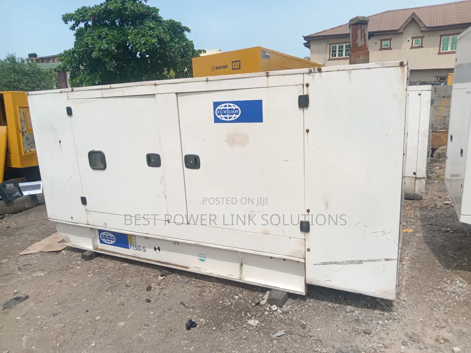 Almost Brand New 15kva Uk Perkins Generator Soundproof