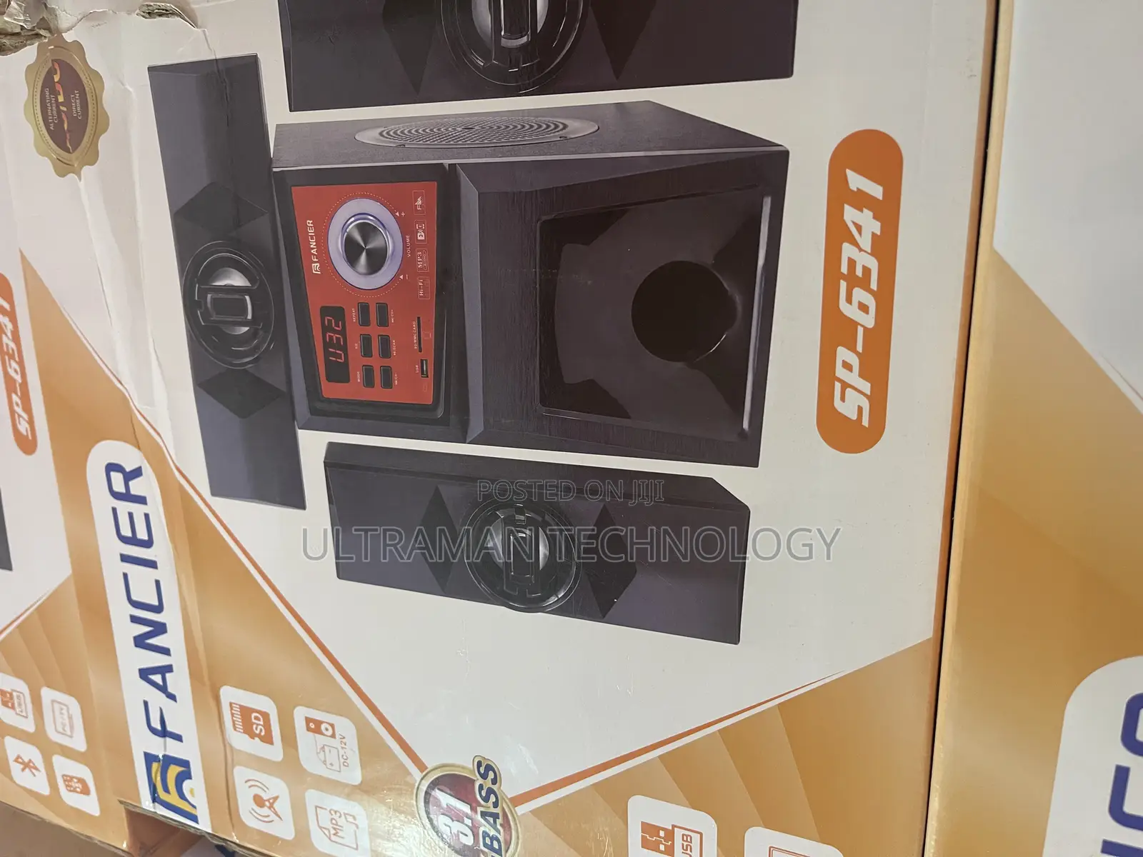3-in-1 Bass Home Theater+ Subwoofer (Ac/Dc)