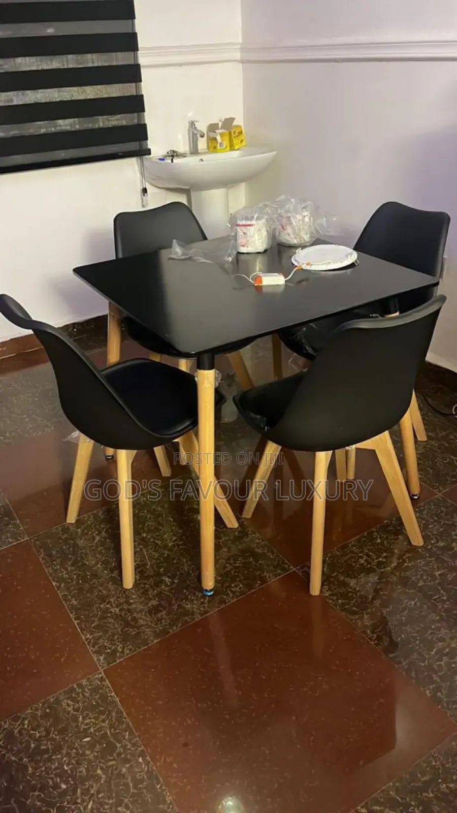 Wooden Dinning Table and Chairs.