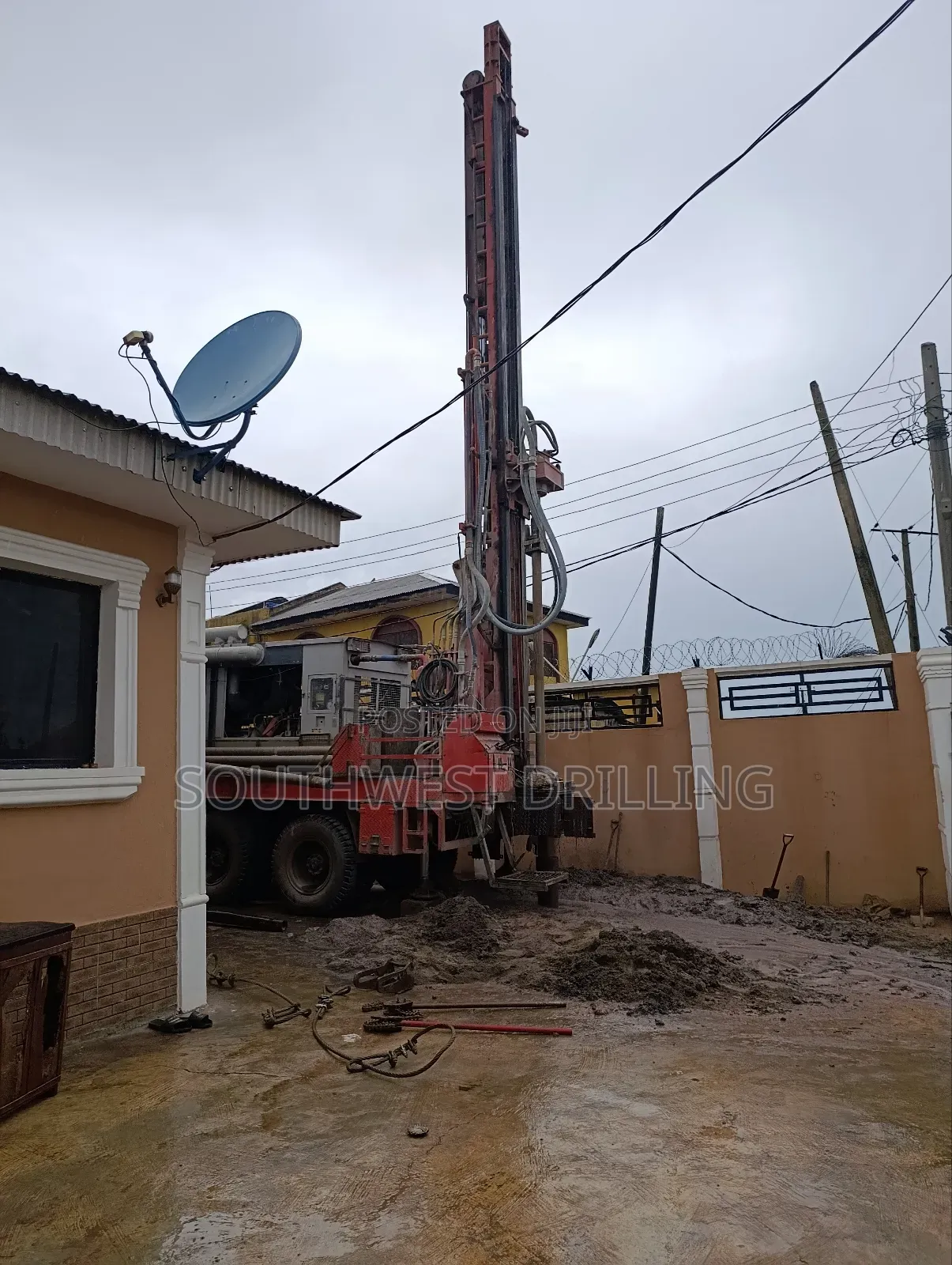 Borehole Drilling in Ago Iwoye,