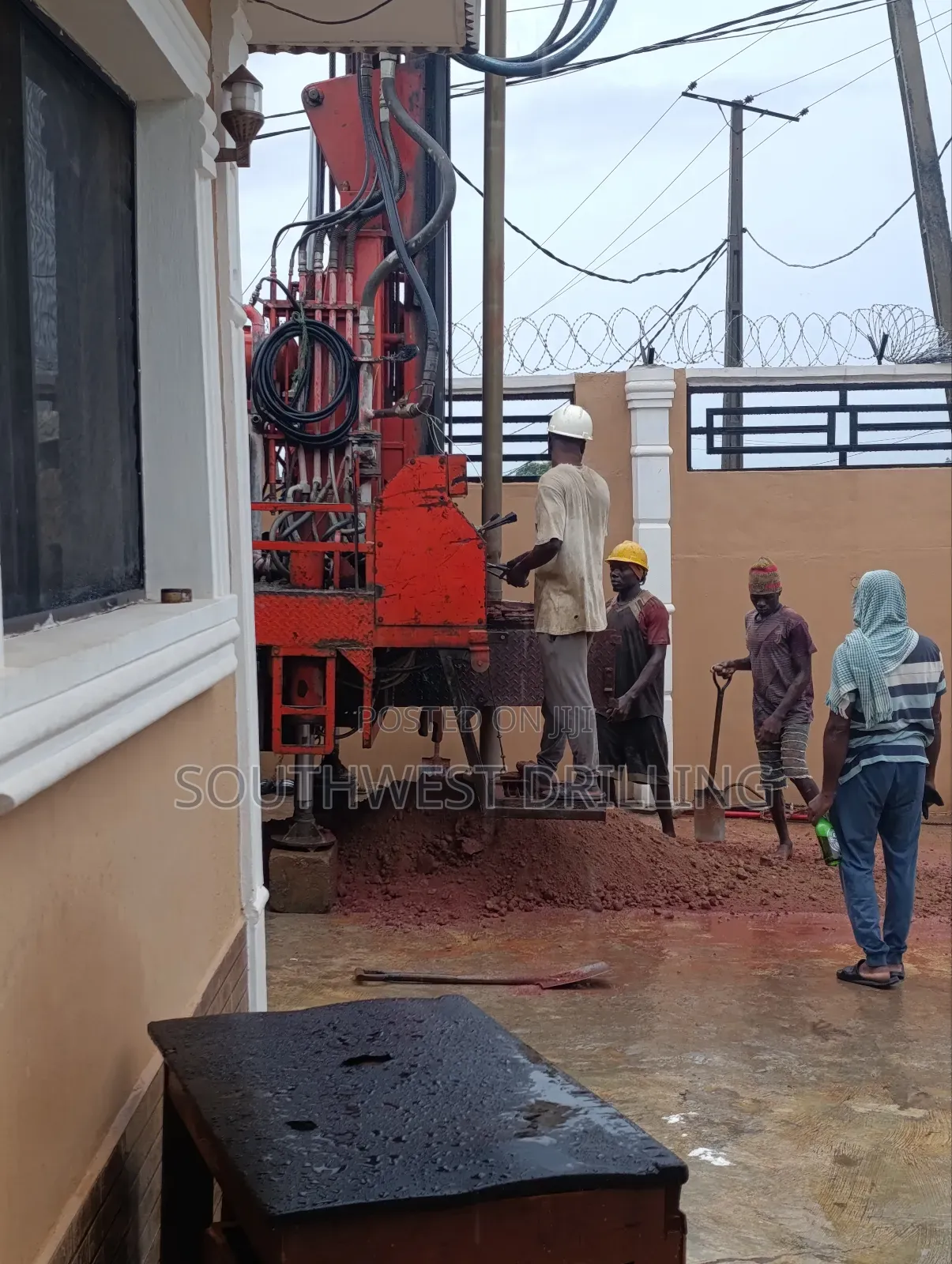 Borehole Drilling in Ago Iwoye,