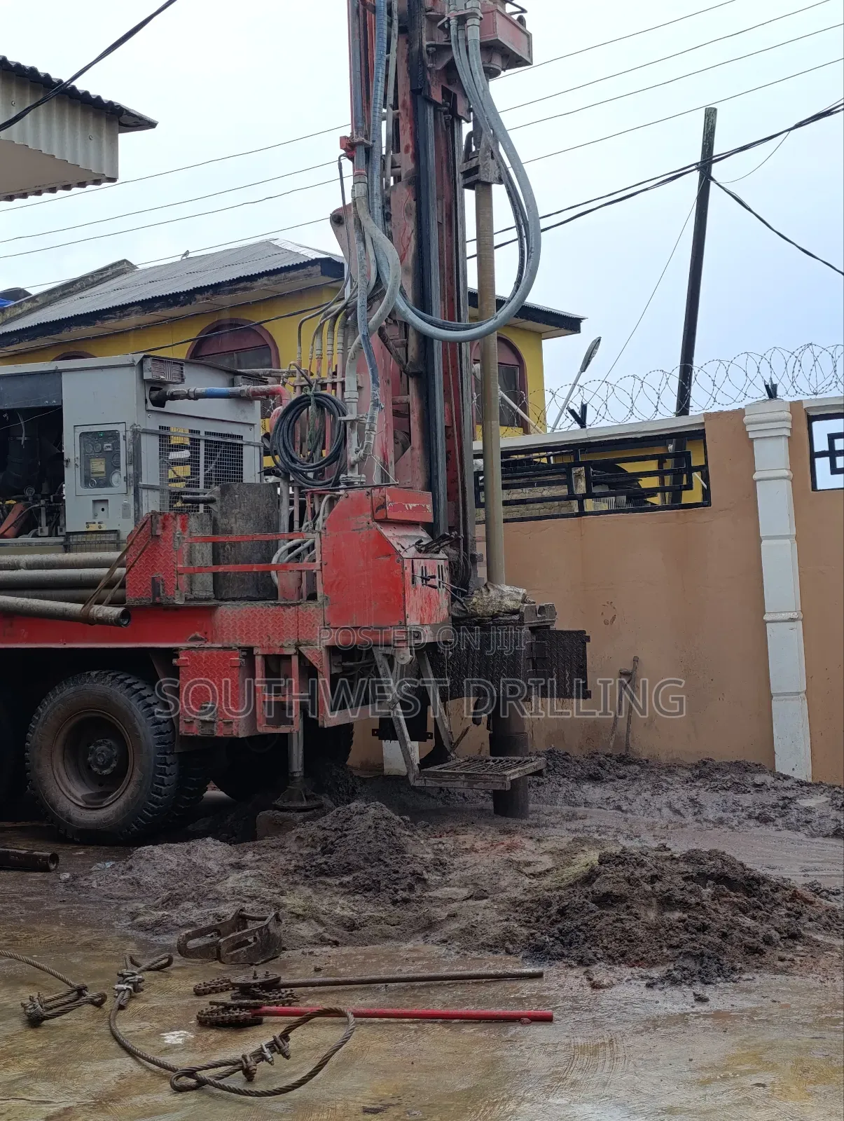 Borehole Drilling in Ago Iwoye,