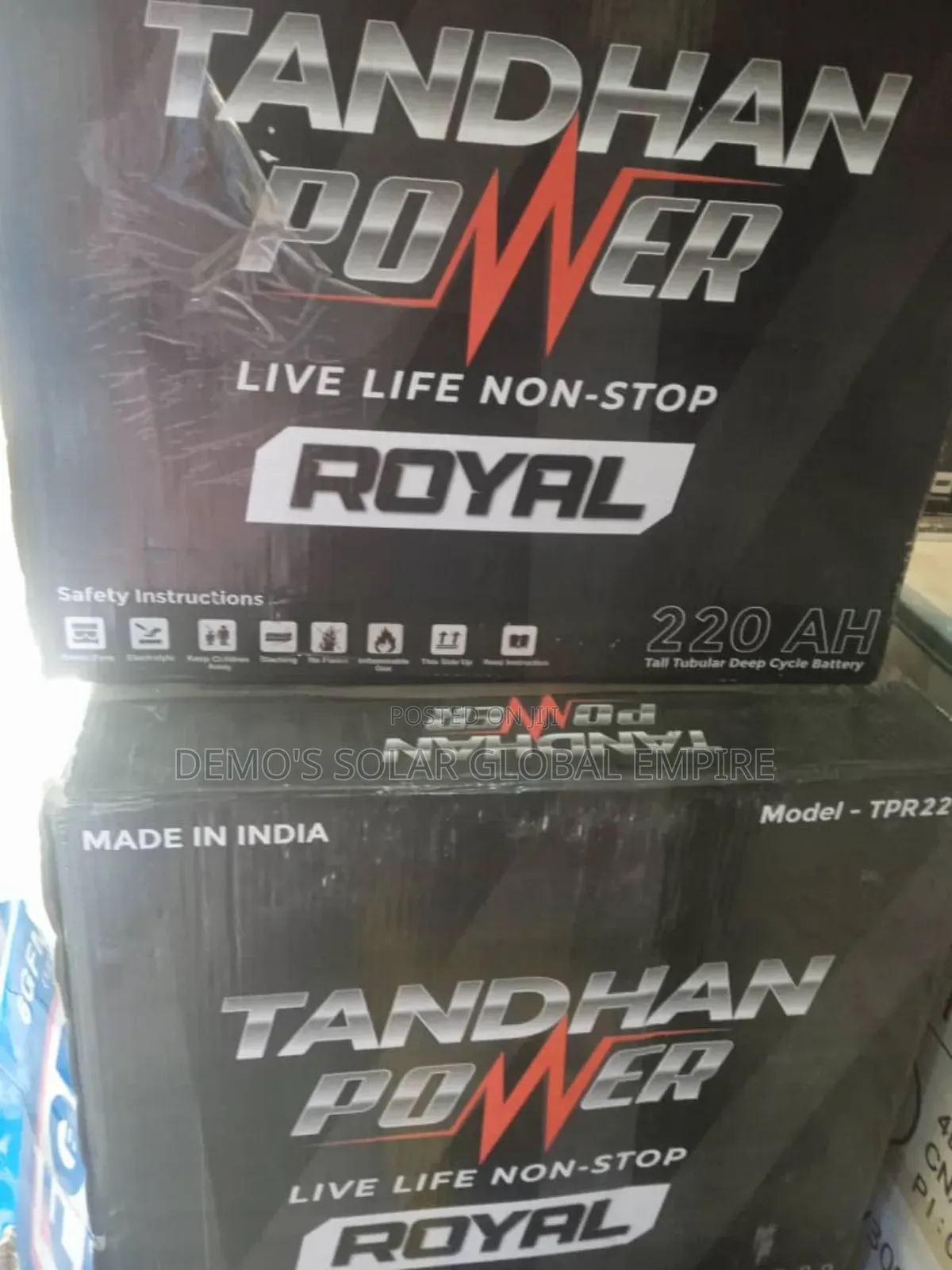 Tubular Battery 220ah