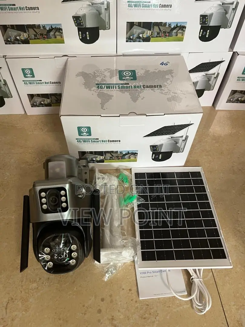 Dual Cctv Solar 4g Camera For Home/Hotels/Lounges/Guesthouse