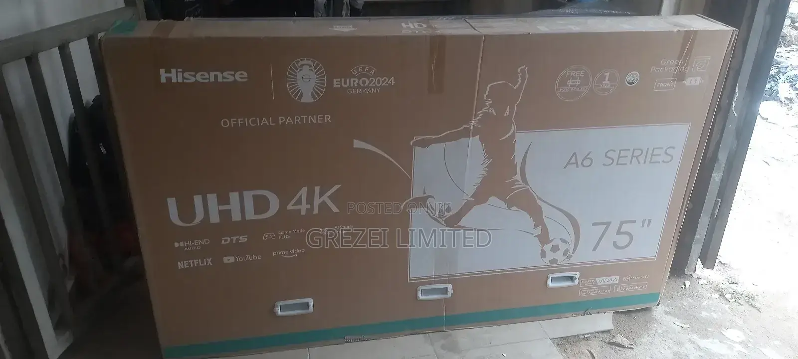 Hisense Smart Uhd Television 75inch