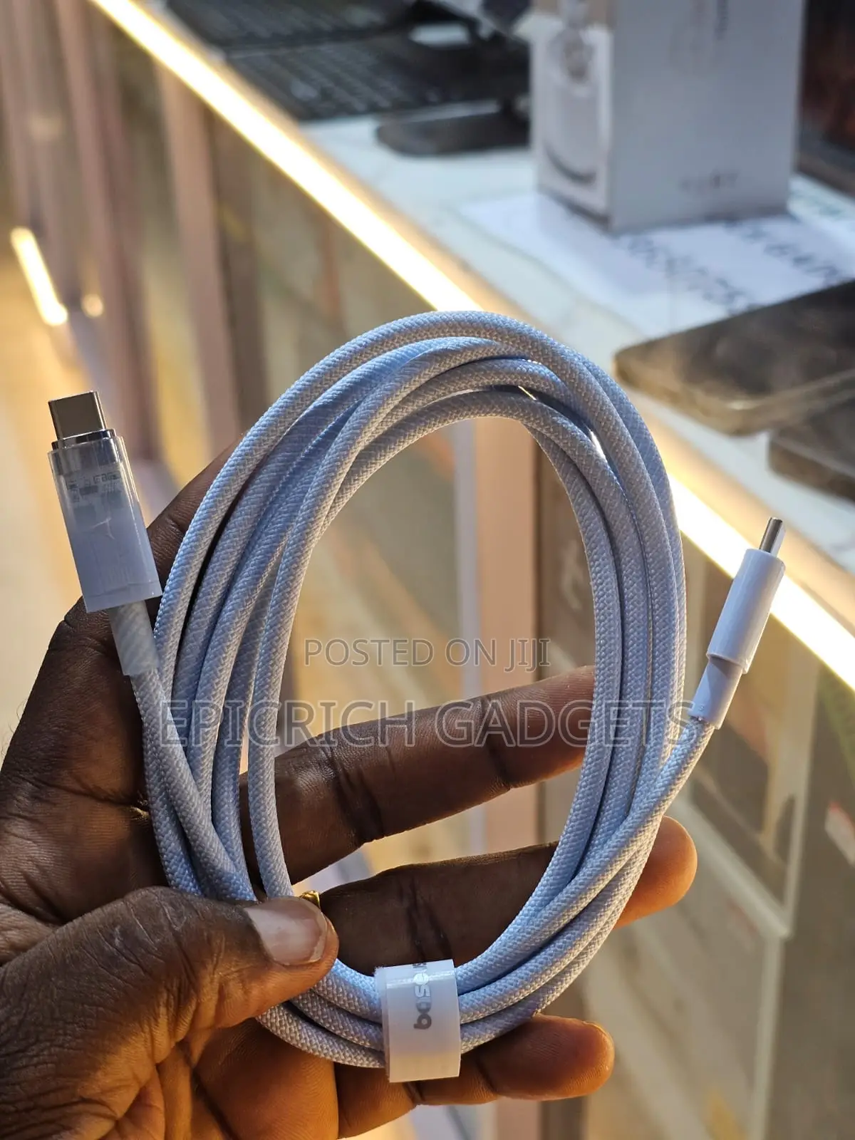 Baseus 100w Usb C to Lighting Fast Charging Cord