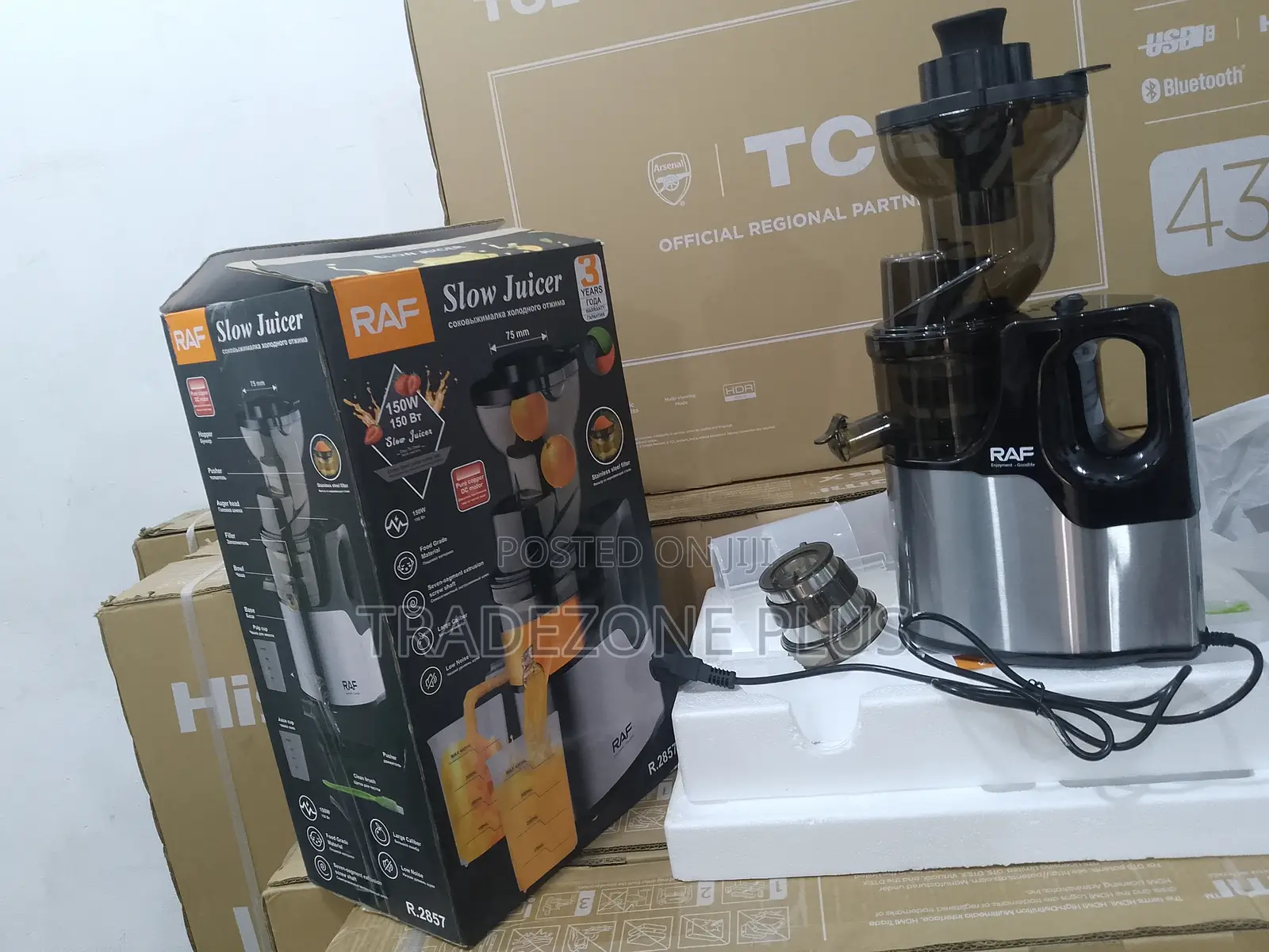 Raf Culinary Press Slow Juicer 150w R2857