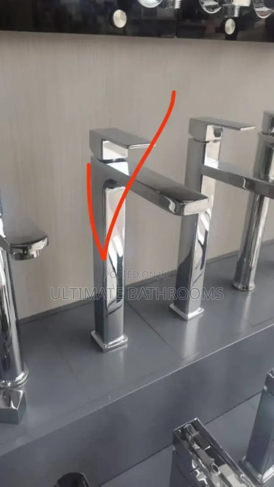 Made of Brass Stainless Steel Long Basin Mixer Faucet