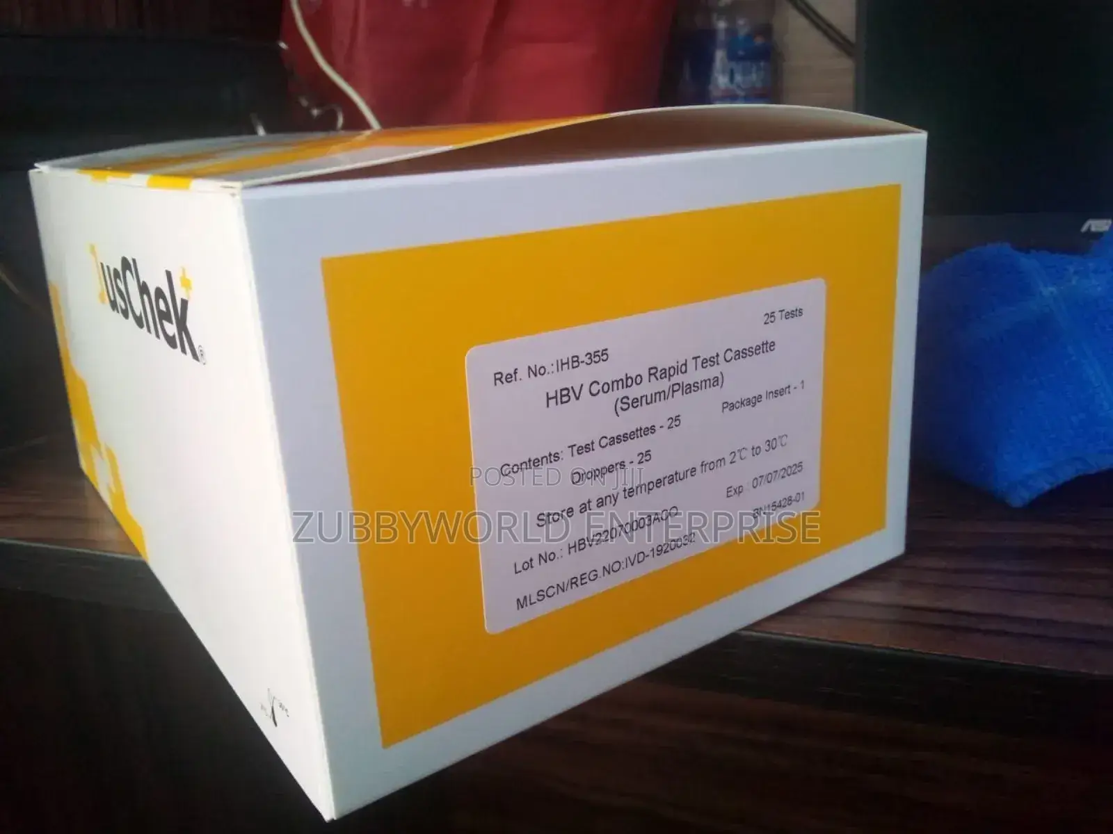 Juschek Hbsag Rapid Test Strip.