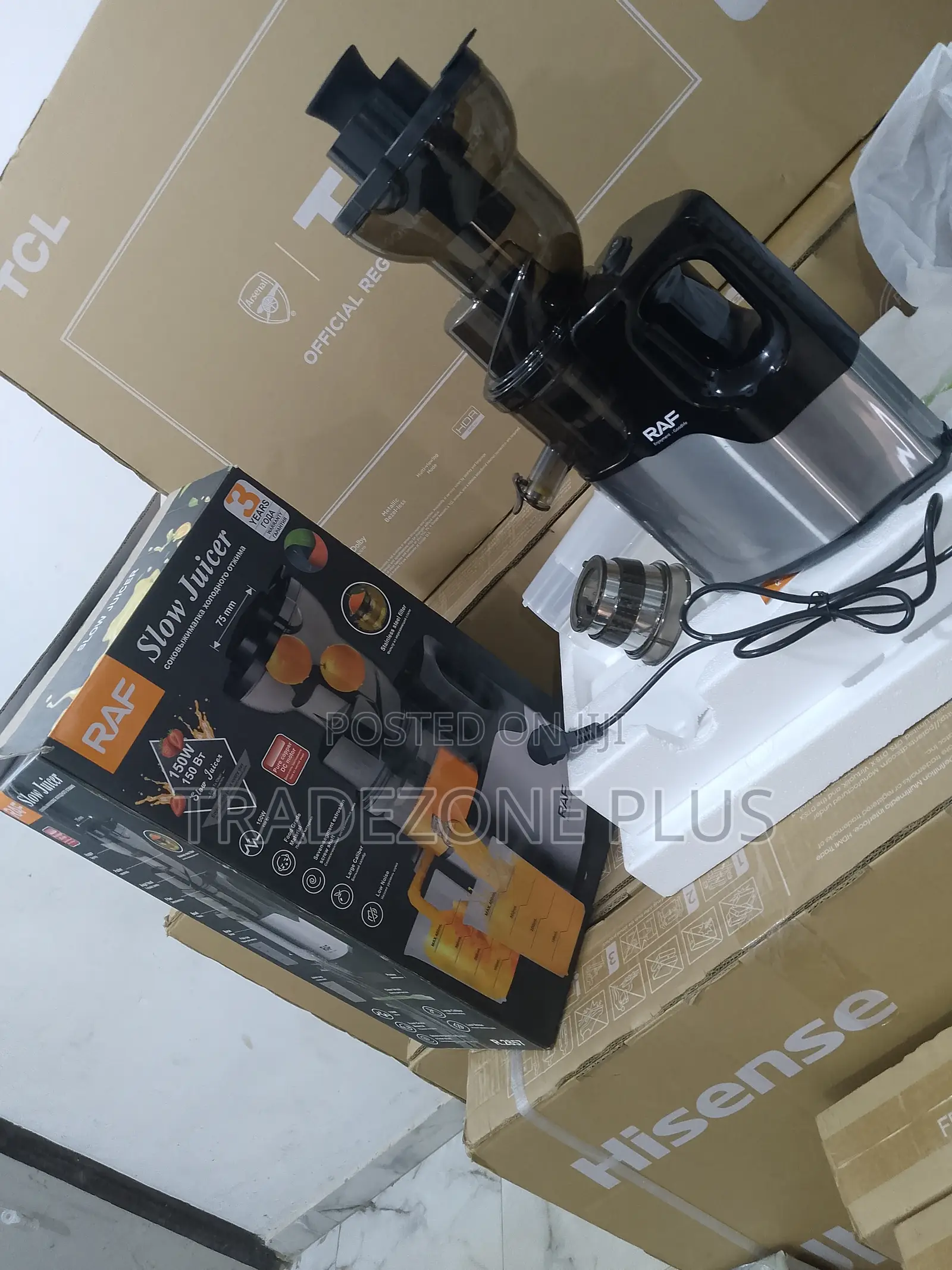 Raf Nutrikitchen Slow Juicer 150w R2857