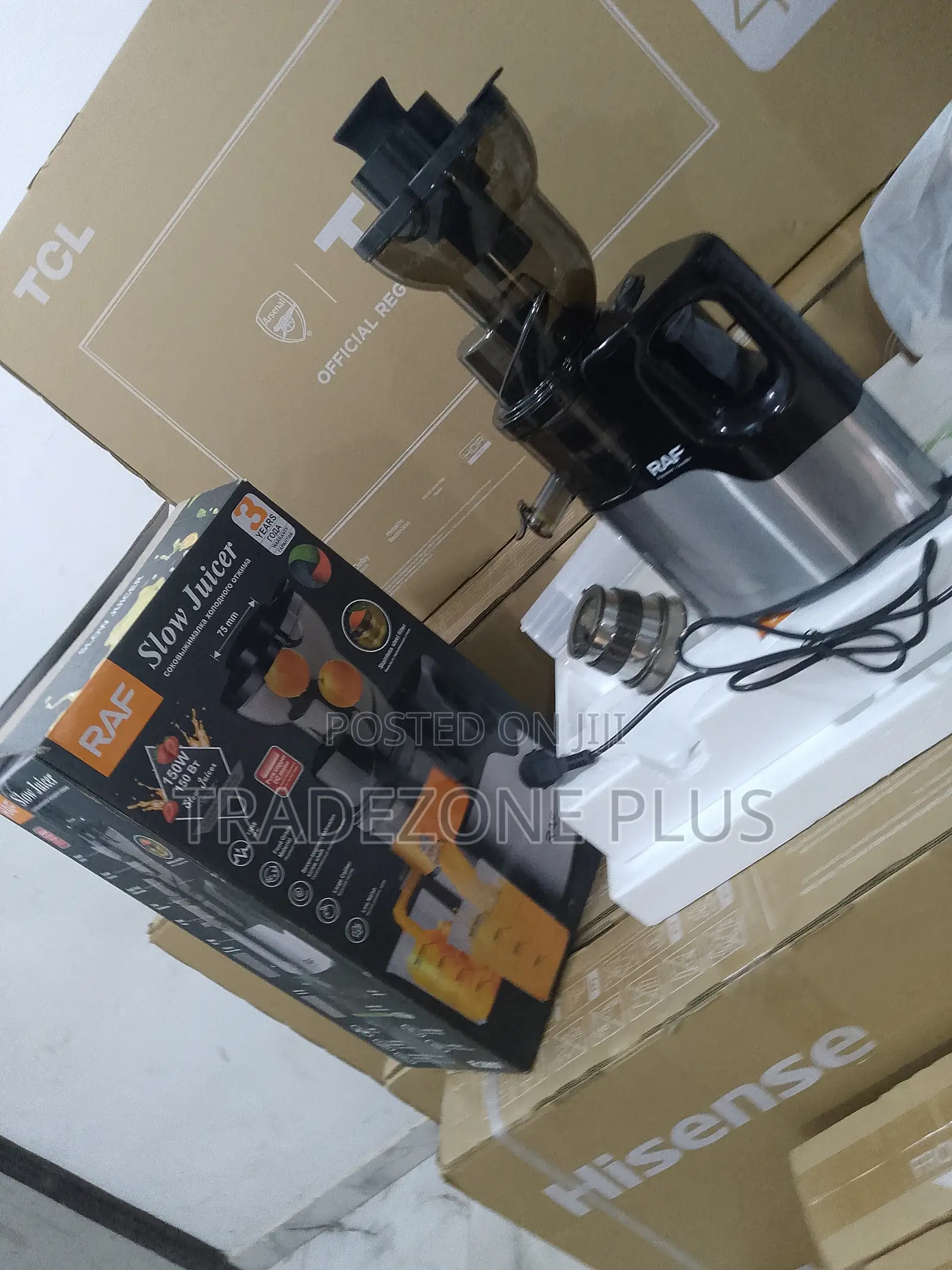 Raf Healthchef Slow Juicer 150w R2857