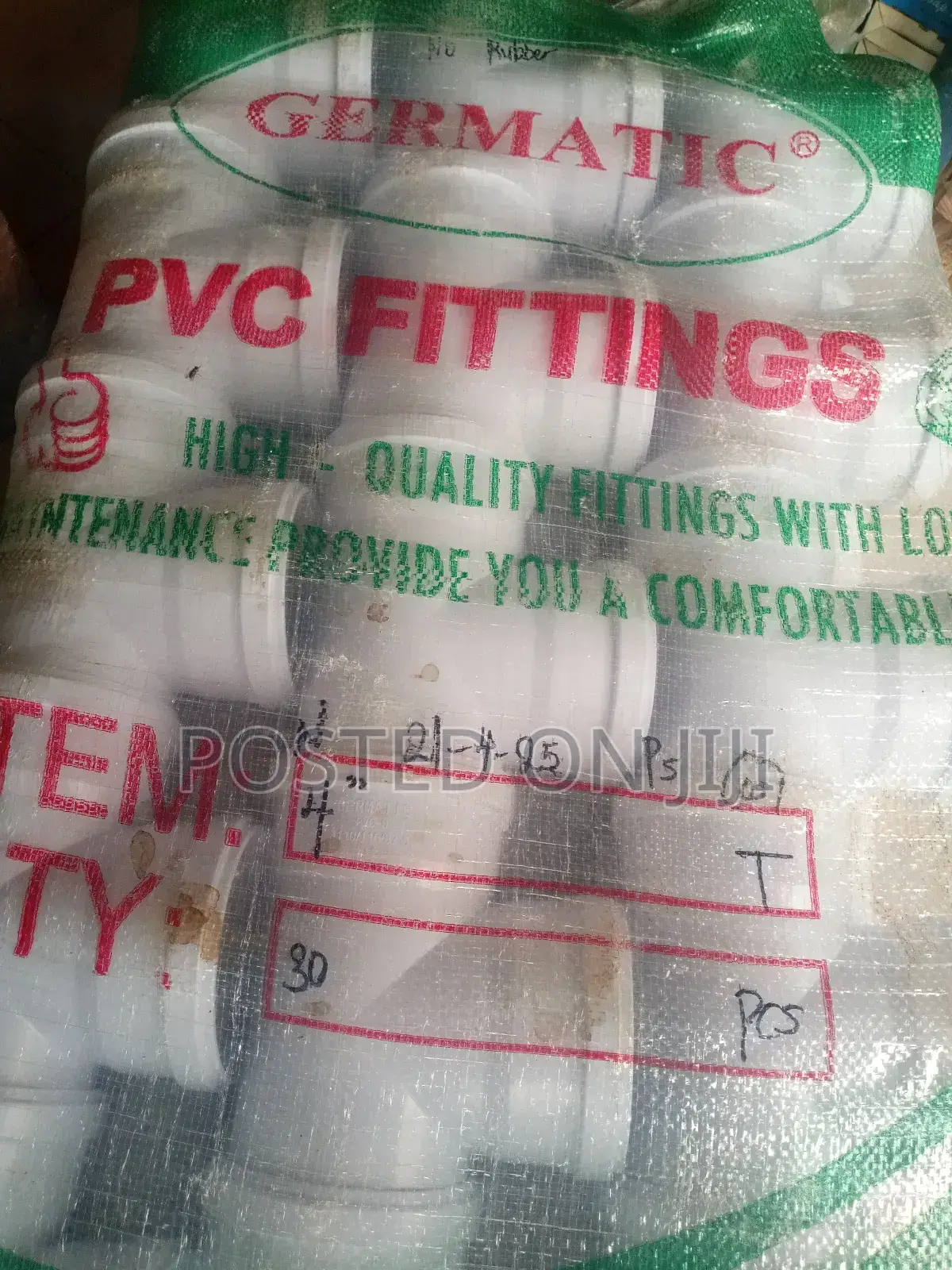 PVC Pipe and Fittings Available