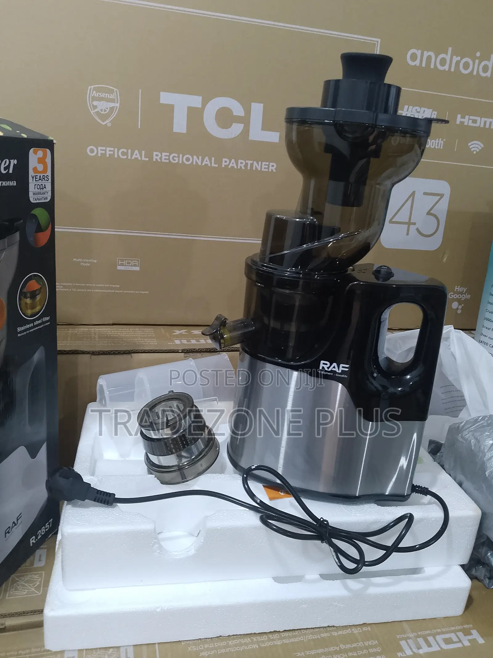 Raf Press and Serve Slow Juicer 150w R2857
