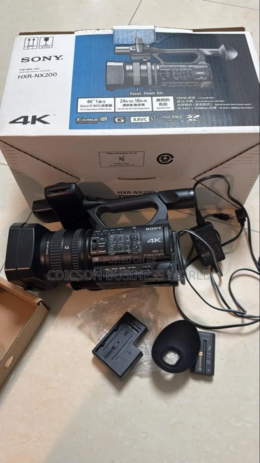 Sony Nx200 Video Camera