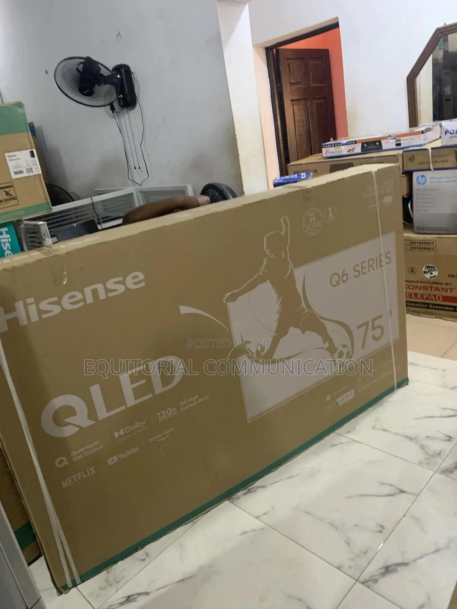 Hisense 75” Qled Uhd Smart Tv