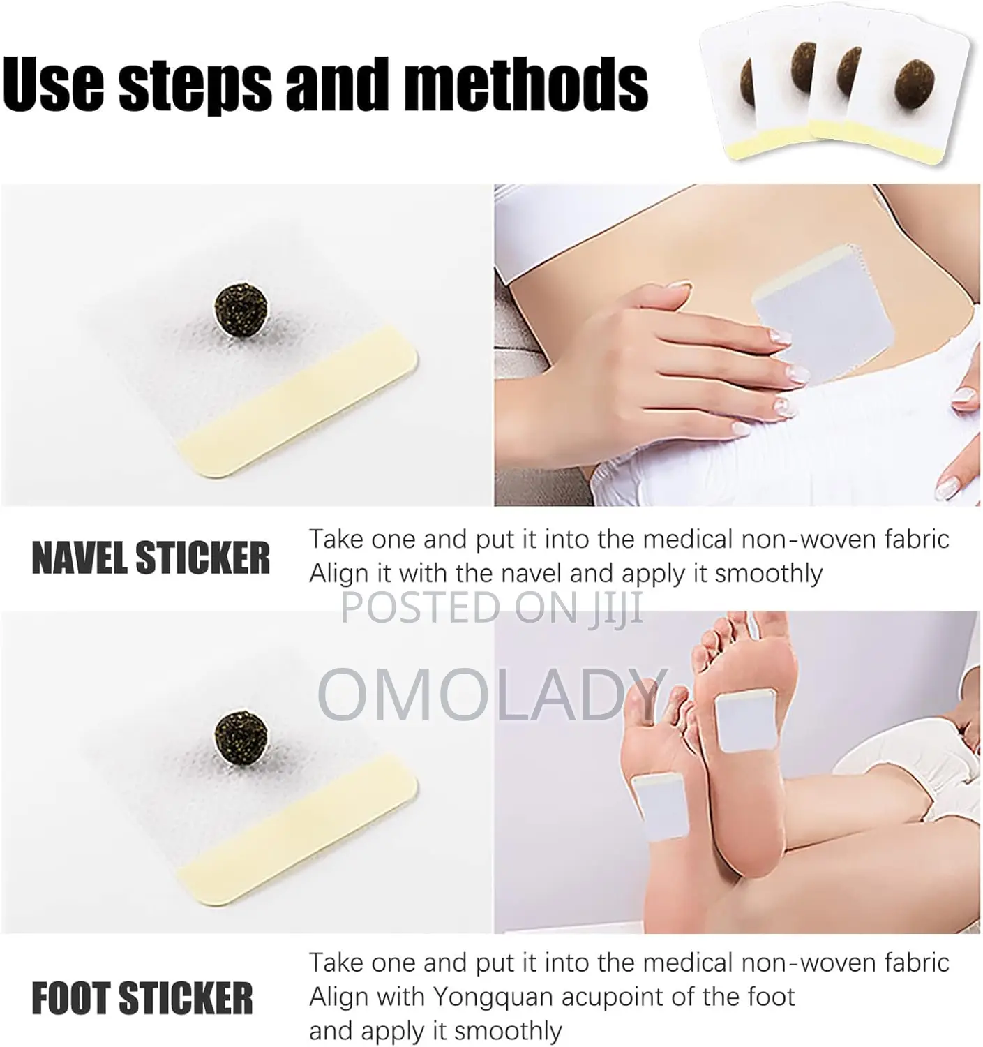 Jaysuing Weight Loss Sticker - 30pcs