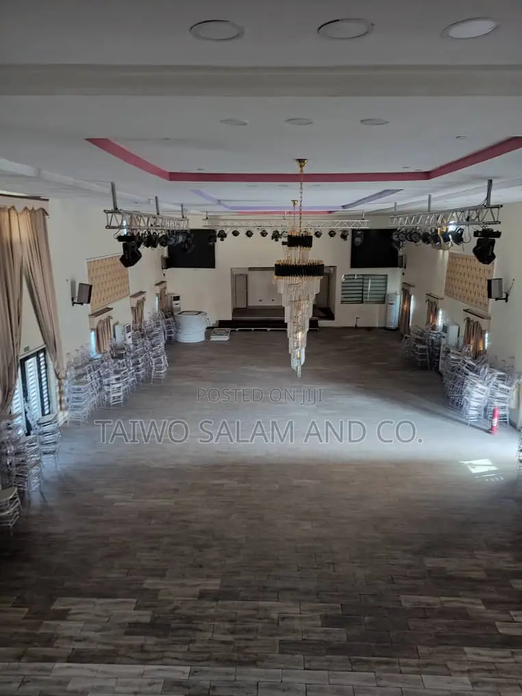 Event Centre of 1000 Capacity With 2 Mini Hall at Jericho Ibadan