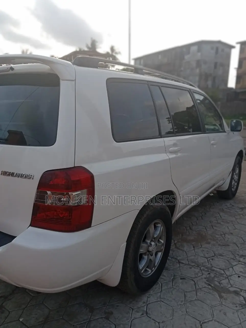 Toyota Highlander V6 2005 White