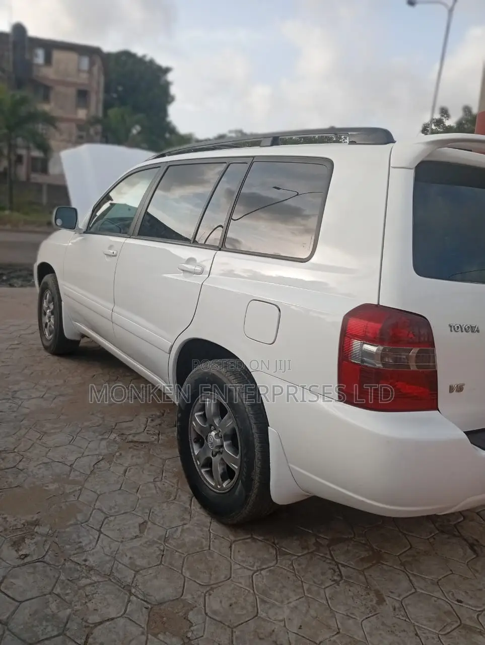 Toyota Highlander V6 2005 White
